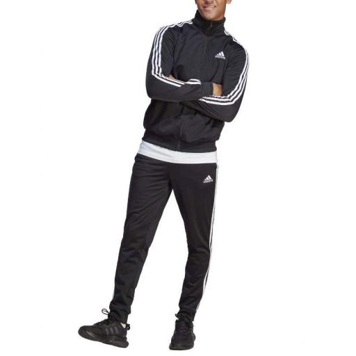 Chándal Adidas Sportswear Basic 3s Tricot Negro [2]