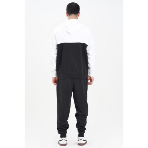 Chándal Puma Hooded Fz Sweat Suit Fl Blanco/Negro [2]