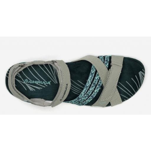 Sandalias Chiruca Soller 01 Gris/Verde [2]