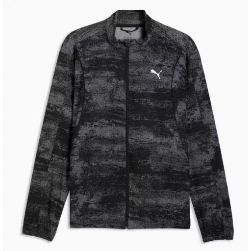 Cortavientos Puma Run Velocity Camuflaje Negro/Gris [0]