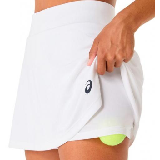 Falda Asics Court Skirt Blanca [2]