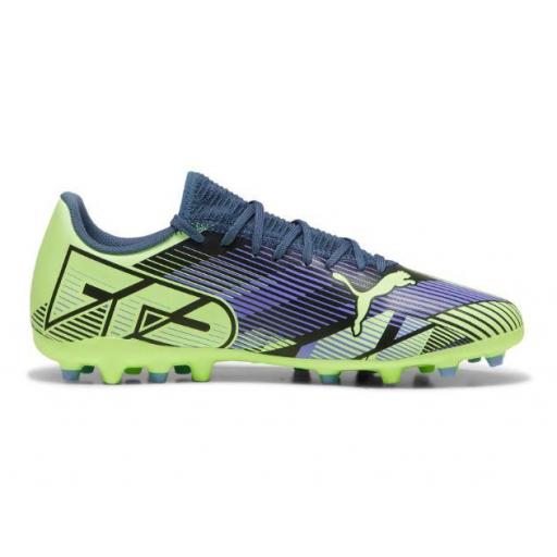 Bota Fútbol Puma Future 7 Play MG Gray/Elektro Purple [2]