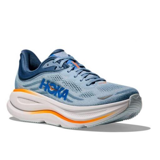 Zapatillas HOKA One One Bondi 9 Azul/Naranja [1]