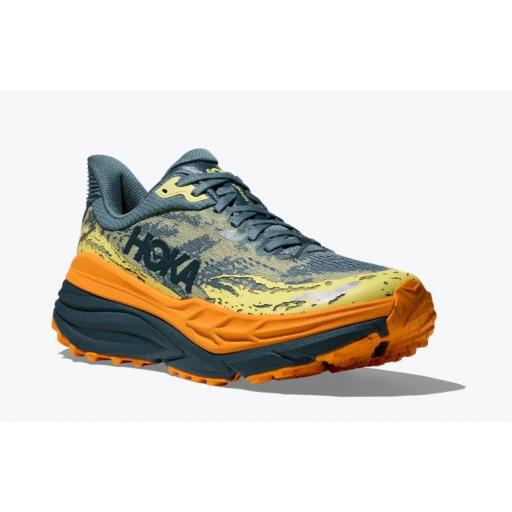 Zapatillas HOKA Stinson 7 Verde/Amarillo [2]