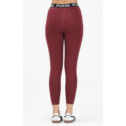 Malla Puma STRONG Tight Cintura Alta Granate [2]