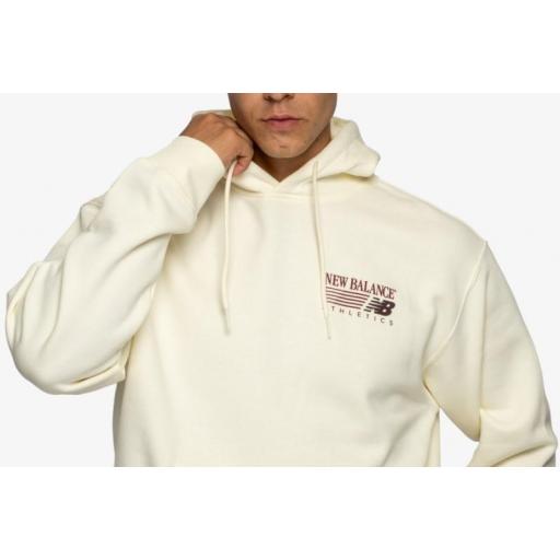 Sudadera New Balance Reimagined Graphic Beige [1]