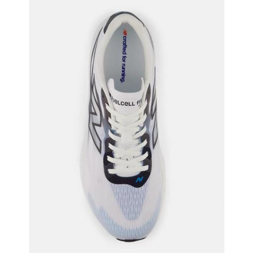 Zapatillas New Balance FuelCell Flite-R Blanco/Azul [2]