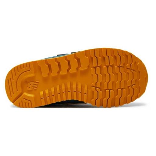 Zapatillas New Balance PV500FSG Velcro Verde/Amarillo [3]