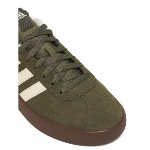 Zapatillas Adidas VL Court 3.0 Verde Oliva/Marrón [1]