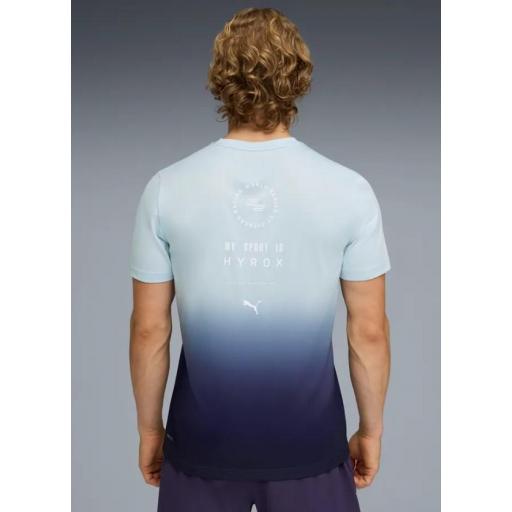Camiseta Puma Hyrox Poly Graphic Tee Azul/Morado [2]
