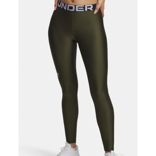 Malla Larga Under Armour HeatGear Legging Verde Oliva [1]