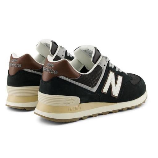 Zapatillas New Balance 574 Negro/Marrón [2]