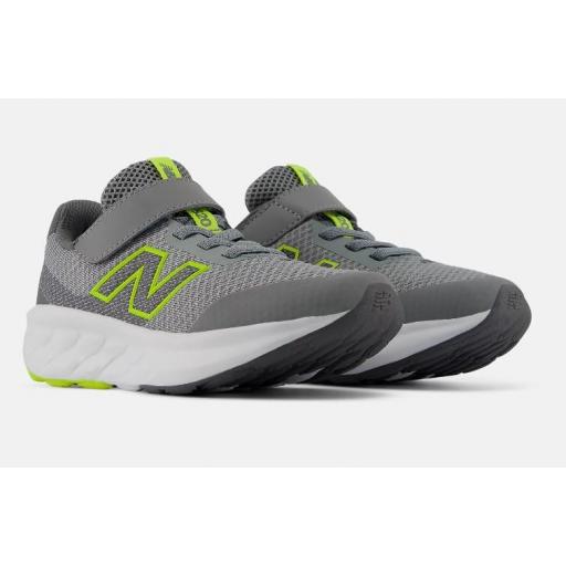 Zapatillas New Balance 520 Velcro Gris/Lima [1]