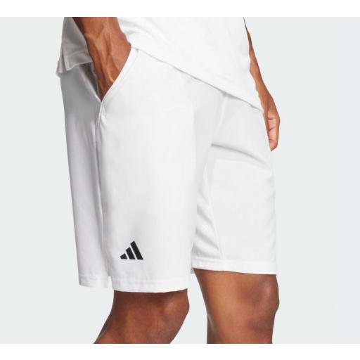Pantalón Corto Adidas Club SW Short 7 Blanco Crema [2]