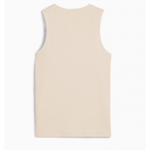 Camiseta Tirantes Puma HER Tank Mujer Beige [2]