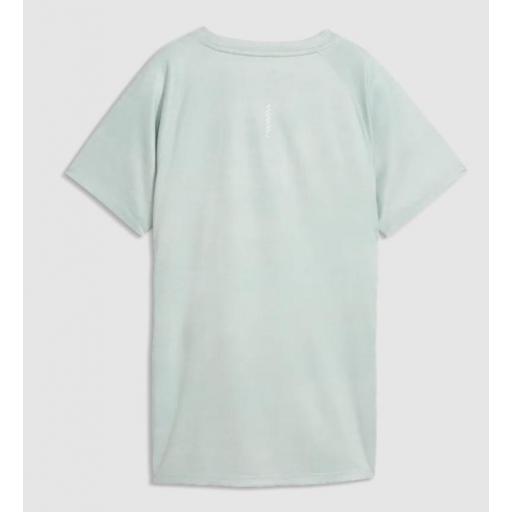 Camiseta Puma Run Velocity Aop Verde Menta [2]