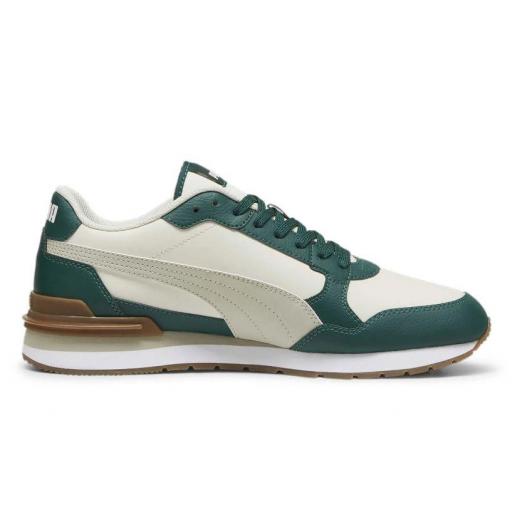 Zapatillas Puma ST Runner v4 Piel Verde/Beige [2]