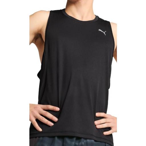 Camiseta Tirantes Puma Run Velocity Negra [1]