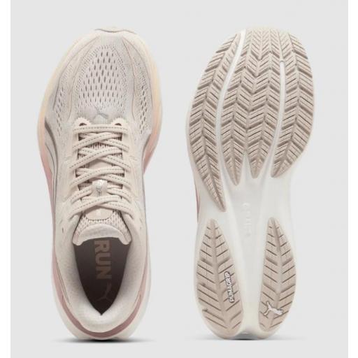 Zapatillas Puma Velocity Nitro 4 Beige/Rosa [3]