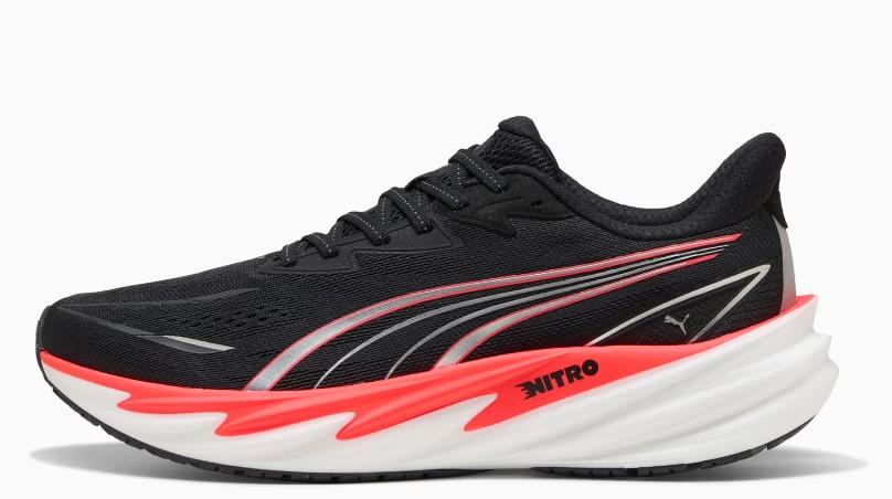 Zapatillas Puma Velocity Nitro 5 Negro/Rojo