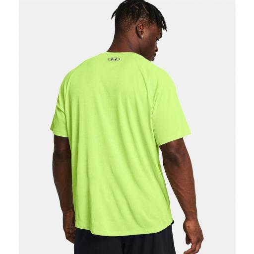 Camiseta Under Armour Tech Textured Verde Lima [2]