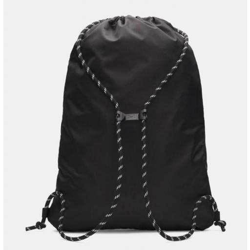 Mochila Saco Under Armour Hustle Azul Negro [3]