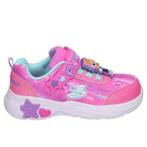 Zapatillas Skechers Snuggle Sneaks-Skech Squad Bebé Rosa [0]