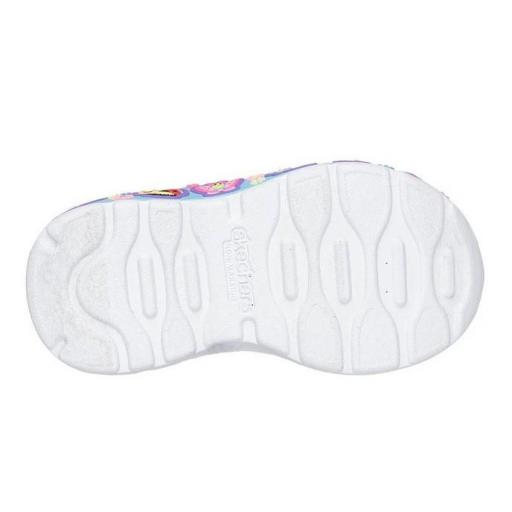 Zapatillas Skechers Play Scene Fun Squad Velcro Morada [3]