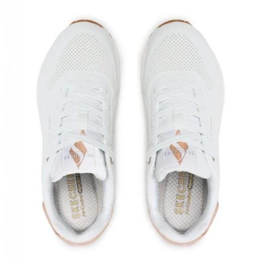 Zapatillas Skechers UNO - Golden Air Blanco/Bronce [2]