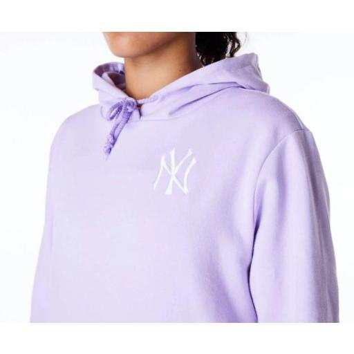 New Era Sudadera New York Yankees MLB Lila [1]