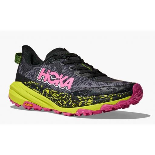 Zapatillas HOKA W Speedgoat 6 Negro/Rosa [1]