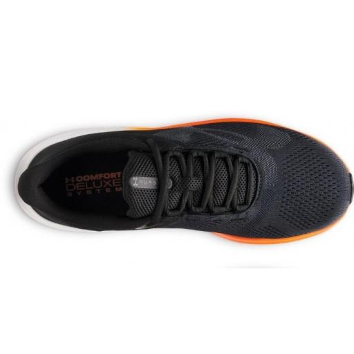 Zapatillas Under Armour Charged Pursuit 4 Negro/Naranja [2]