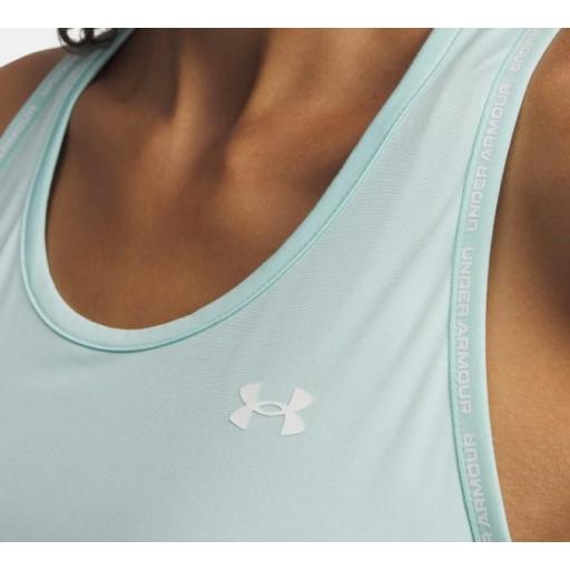 Camiseta Under Armour Tech Knockout Verde Menta [1]