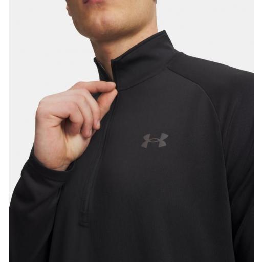 Camiseta Manga Larga Under Armour Tech 2.0 Negra [1]