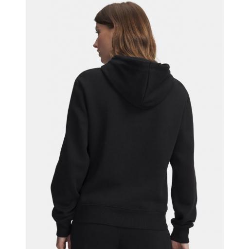 Sudadera Under Armour Rival FLC Hoodie Mujer Negro [2]