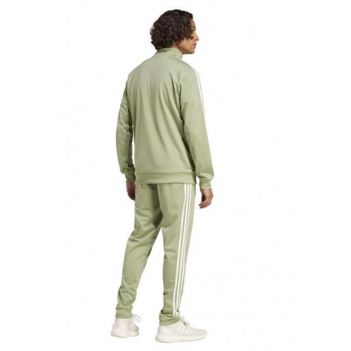 Chándal Adidas Sportswear Basic 3s Tricot Verde [3]