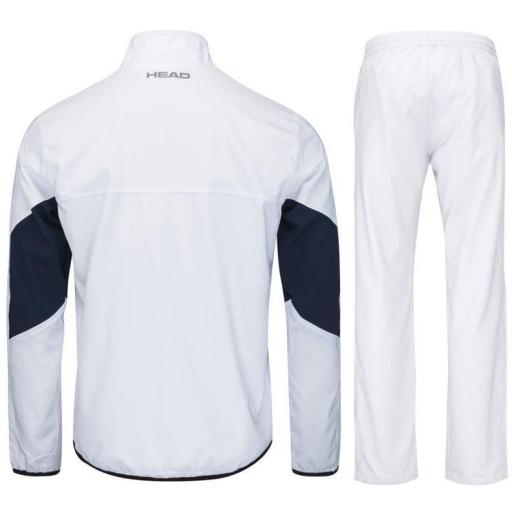 Chándal HEAD Club 22 Jacket Pant Blanco/Azul Marino [1]