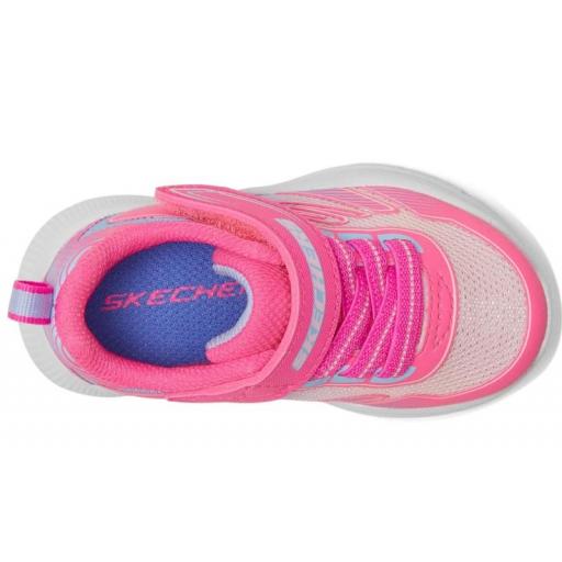 Zapatillas Skechers Microspec Advance Niña Pequeña Rosa [2]