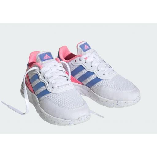 Zapatillas Adidas NEBZED K Blanco/Rosa/Azul [1]