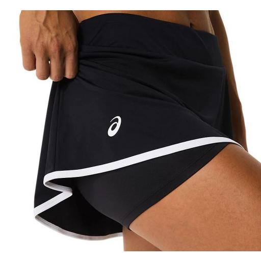 Falda Asics Court Skort Negra [1]