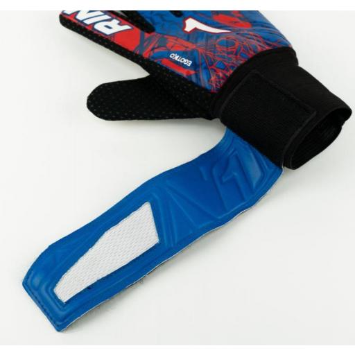 Guantes Portero Egotiko Vengador Gravity Jr Azul/Rojo [3]