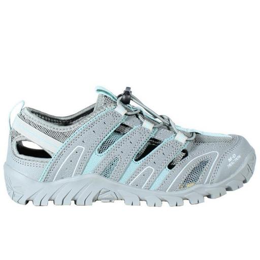 Sandalias Hi-Tec Nutria Mujer Gris/Azul [0]