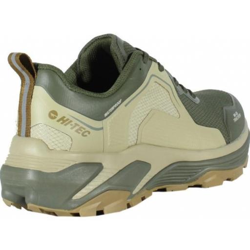Zapatos Senderismo Hi-Tec Pace WP Verde/Marrón [2]