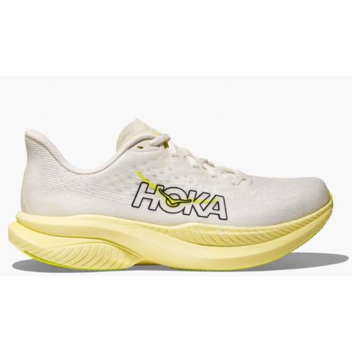 Zapatillas HOKA W Mach 6 Blanco/Amarillo [0]