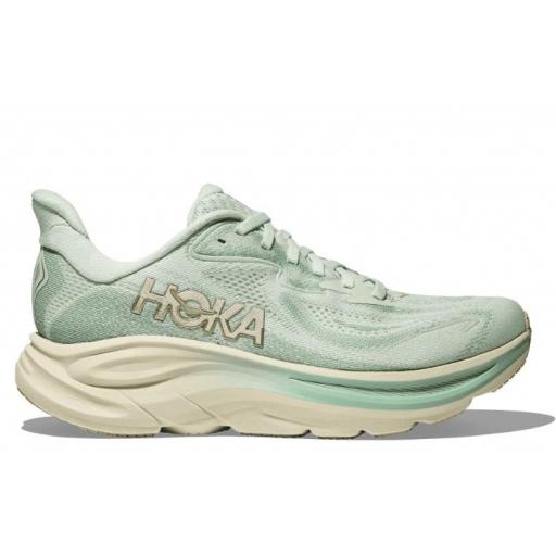 Zapatillas HOKA Clifton 10 Mujer Verde Jade [0]