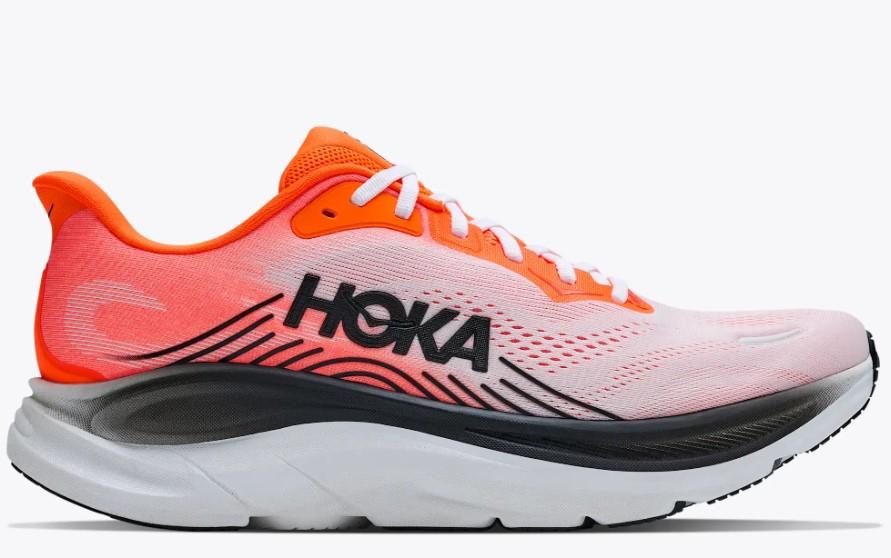 Zapatillas HOKA Clifton 11 Naranja/Blanco