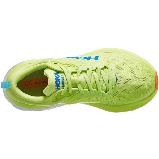 Zapatillas HOKA One One Bondi 8 Lettuce/Solar Flare [2]