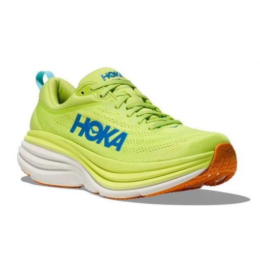 Zapatillas HOKA One One Bondi 8 Lettuce/Solar Flare [1]