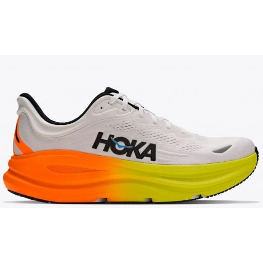 Zapatillas HOKA Bondi 9 Blanco/Naranja [0]