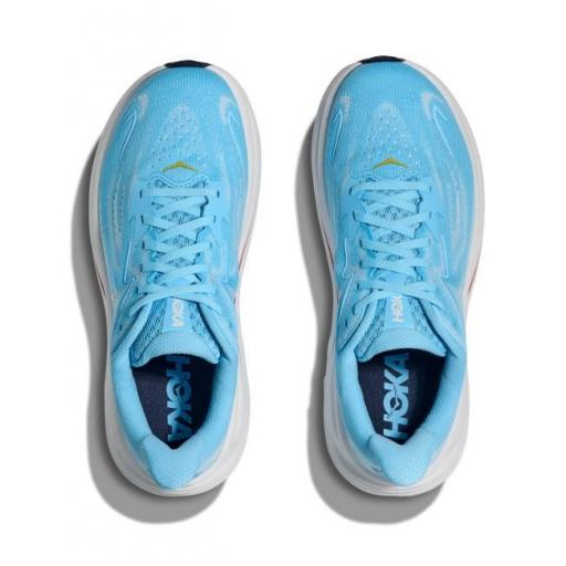 Zapatillas HOKA Clifton 10 Mujer Azul [2]
